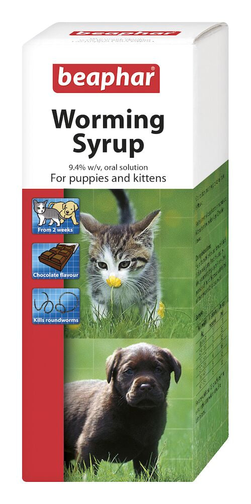 Beaphar Puppy Kitten Worming Syrup Pet Connection petconnection.ie