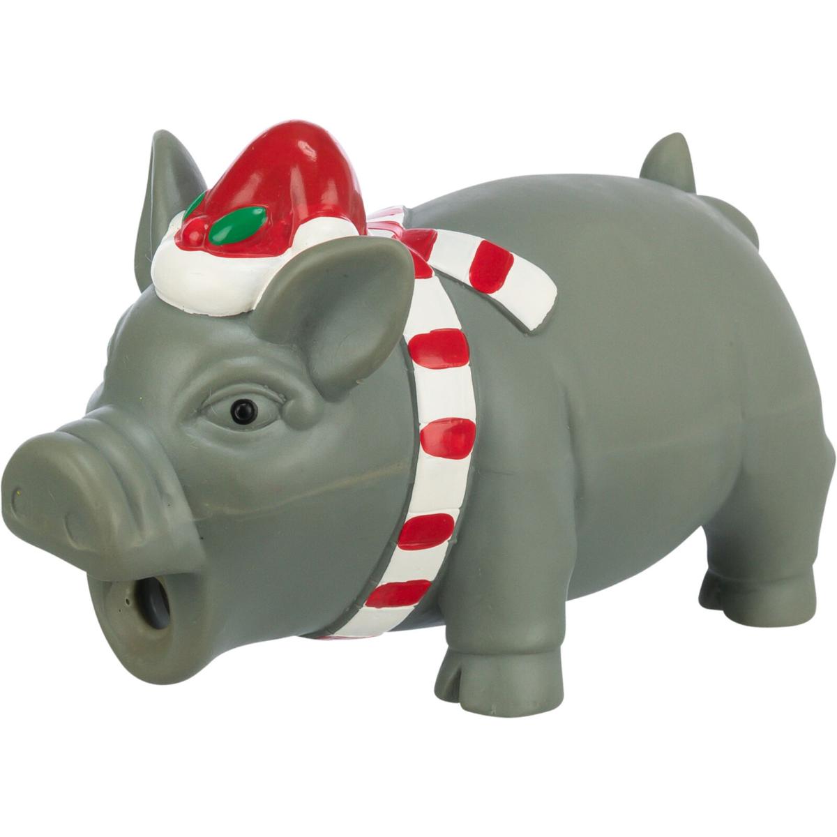 Christmas pig dog toy best sale