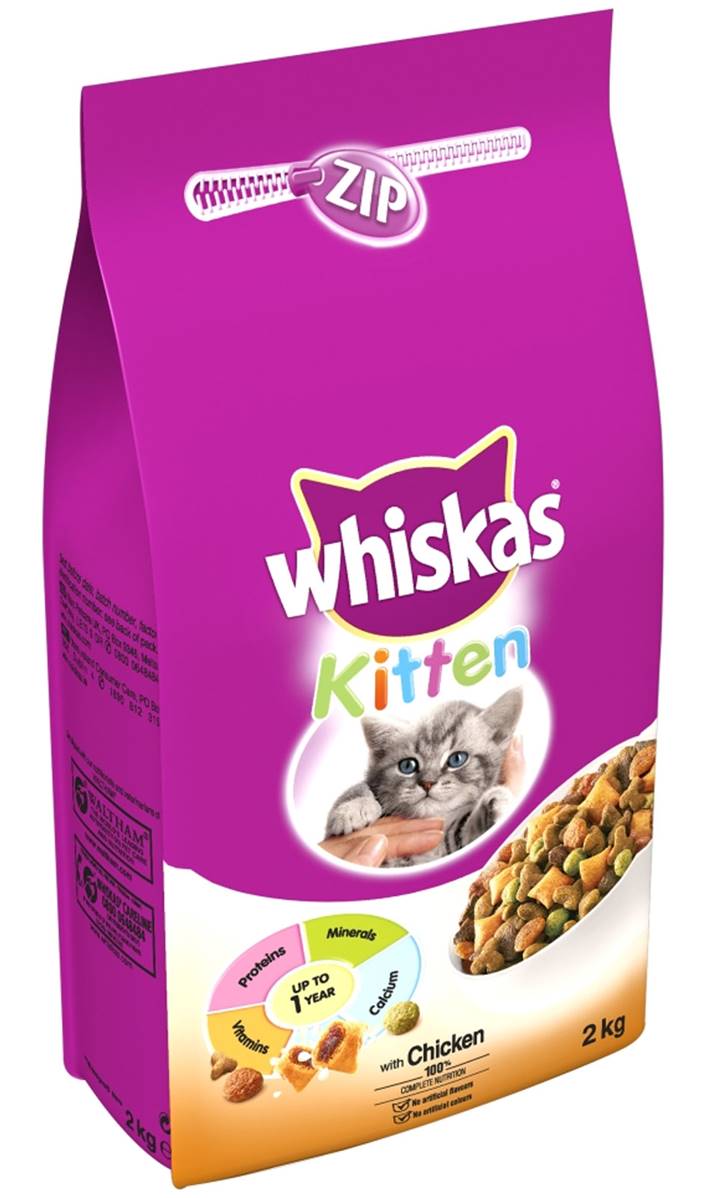 Whiskas | Dry Cat Food | Kitten | Chicken