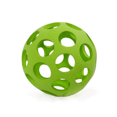 Rosewood | Dog Ball Toy | Holee Roller Style | Cyber Rubber Lattice Football