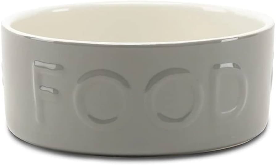 Scruffs | Classic Dog Food Bowl | Grey - 19cm