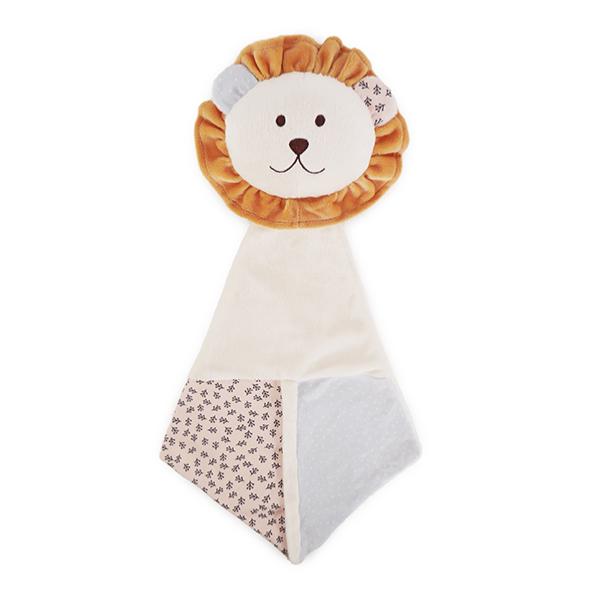 Cupid & Comet | Christmas Plush Dog Toy | Lion Crinkle Blankie