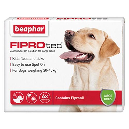 GREAT HOUNDS IN NEED DONATION - Beaphar Fiprotec (Large Dogs 6 Pack)