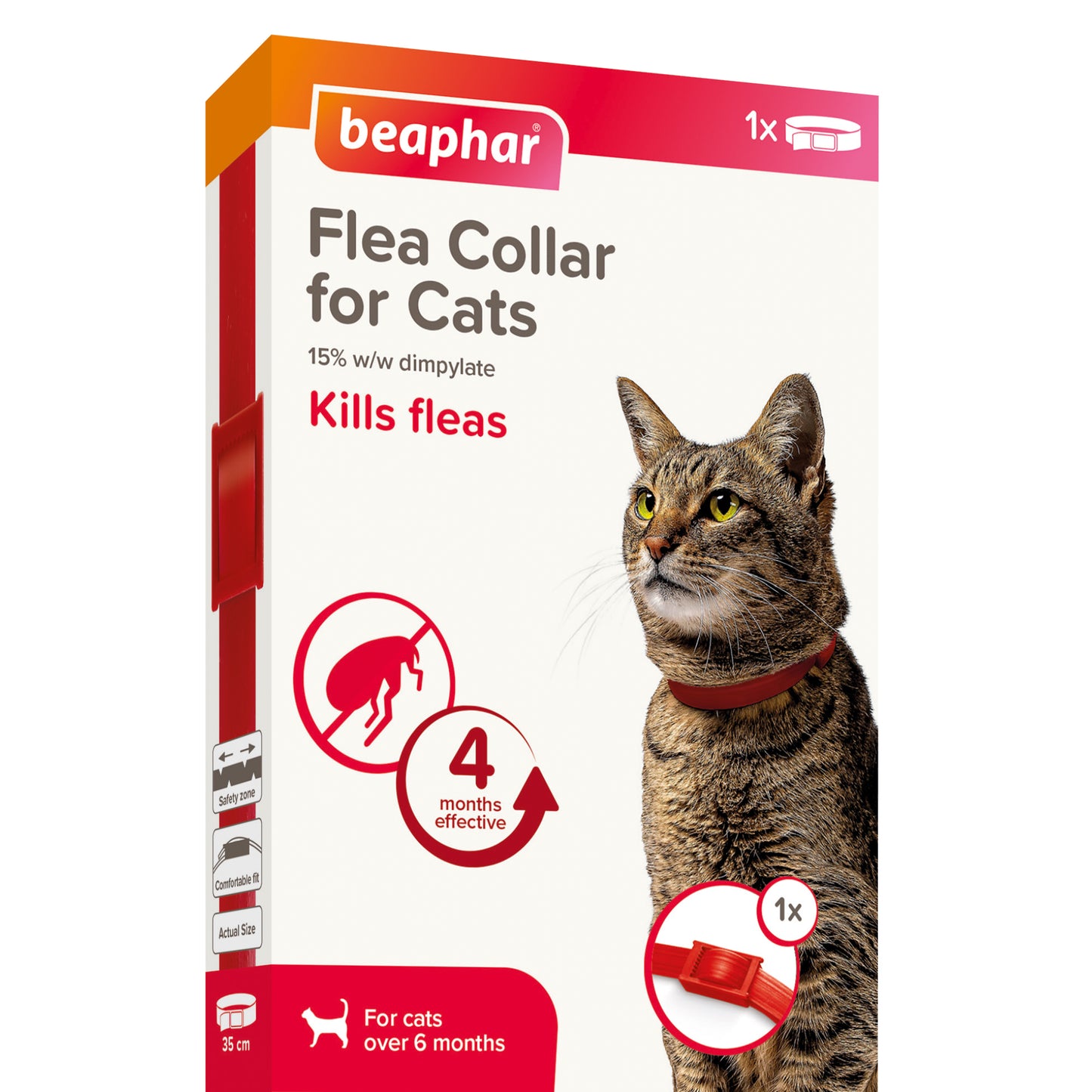 Beaphar | Cat Flea Control | Plastic Safety Collar