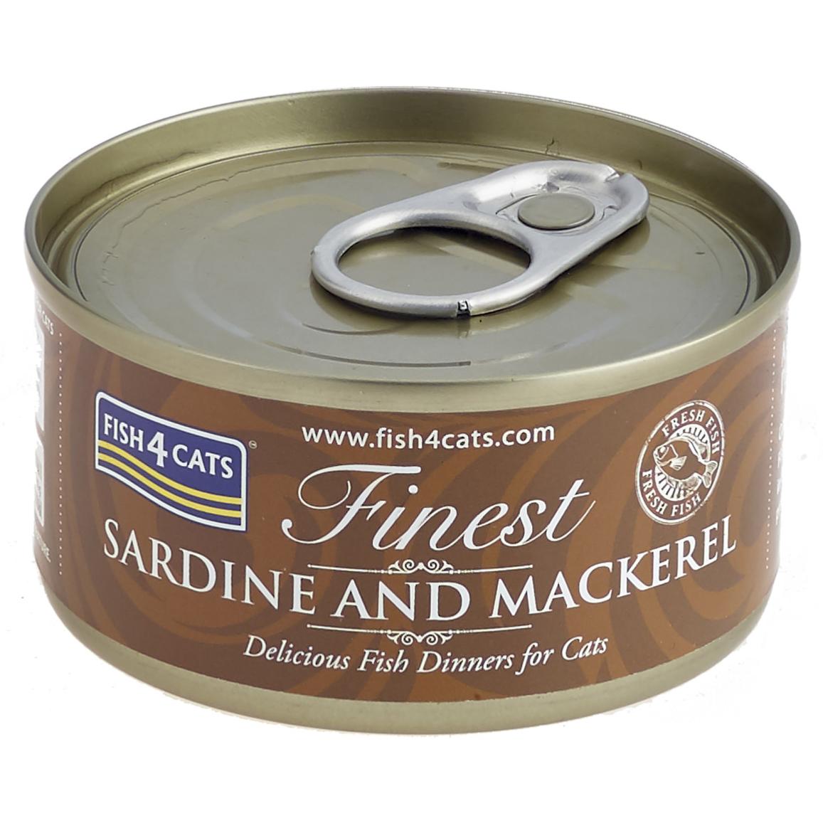 Fish4Cats Finest | Wet Cat Food | Sardine with Mackerel - 70g