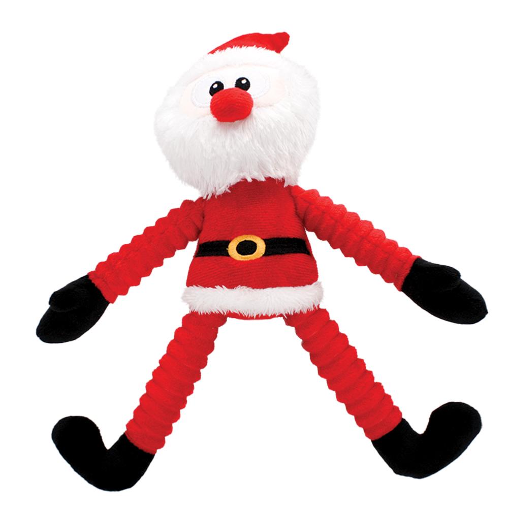 Holly & Robin | Christmas Dog Toy | Cordy Crew Santa