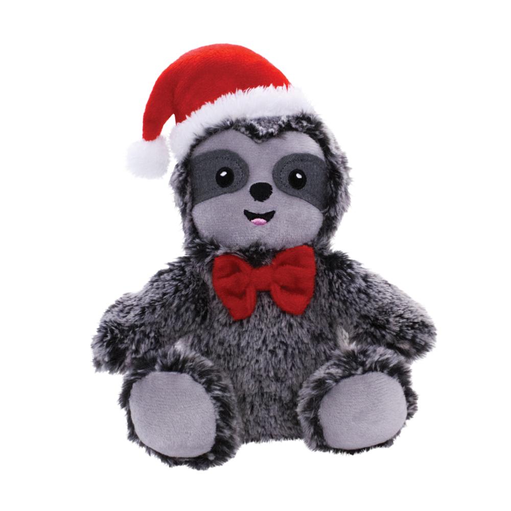 Holly & Robin | Christmas Dog Toy | Plush Santa Sloth