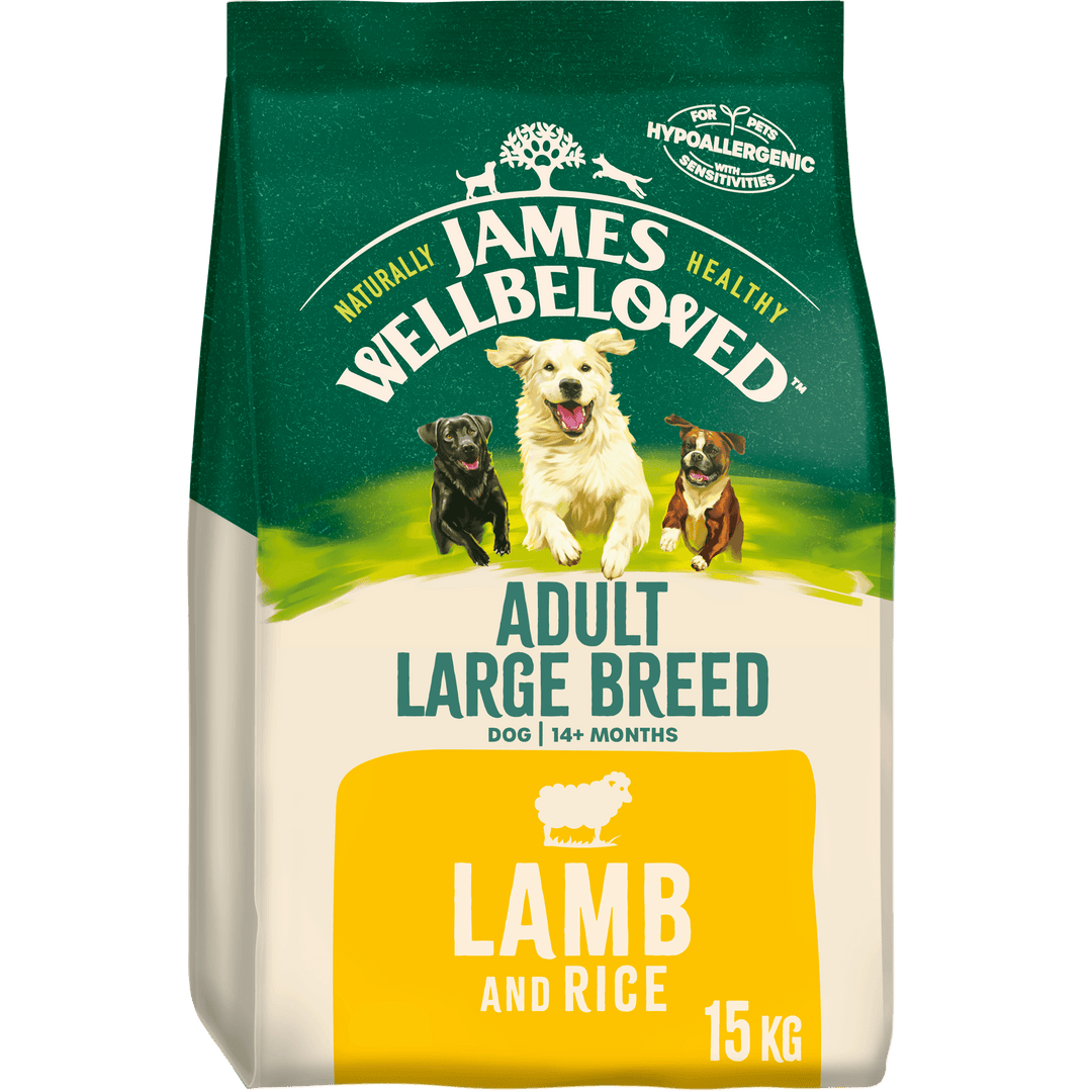 James Wellbeloved | Dry Dog Food | Adult Large Breed | Lamb & Rice