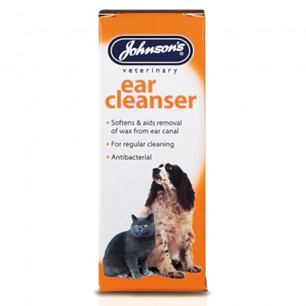 Johnson's Veterinary | Dog & Cat Ear Cleanser | Drops