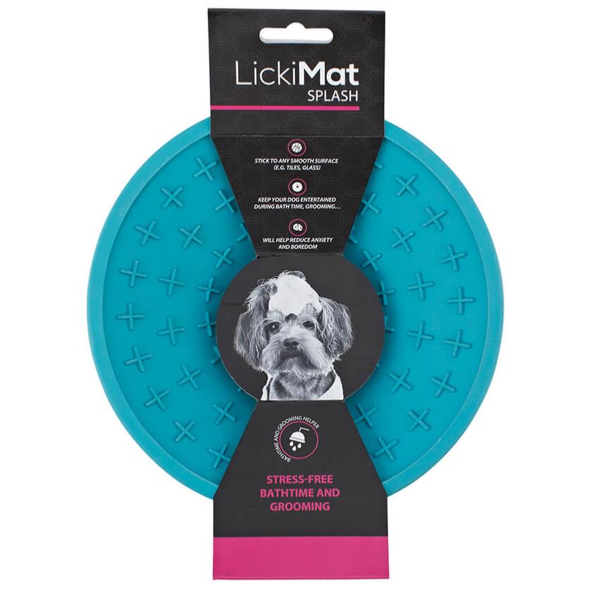 Lickimat Splash Bathtime & Grooming Stick-On Treat Mat