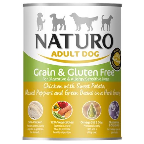 ASSISI ANIMAL SANCTUARY DONATION - Naturo Chicken And Sweet Potato Tin 390g