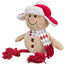 Trixie | Christmas Dog Toy | Ropey Plush Gingerbread Man