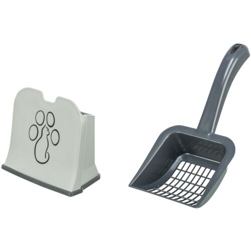 Trixie Cat Litter Scoop with Stand Holder