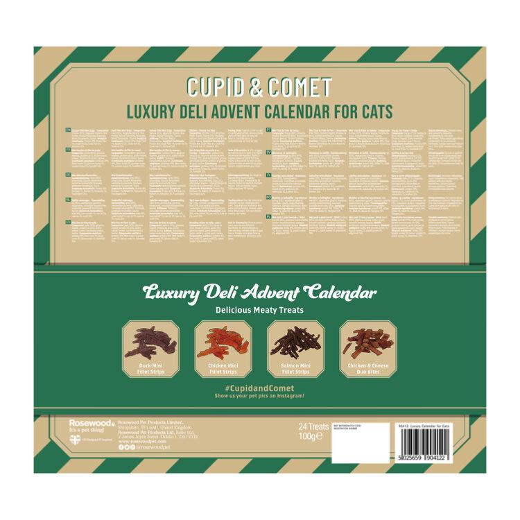 Cupid & Comet | Luxury Deli Meaty Treat Advent Calendar | Cat Festive Gift