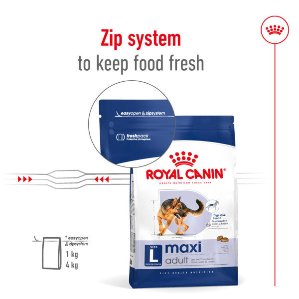 Royal Canin | Size Health Nutrition | Dry Dog Food | Large Breed | Maxi