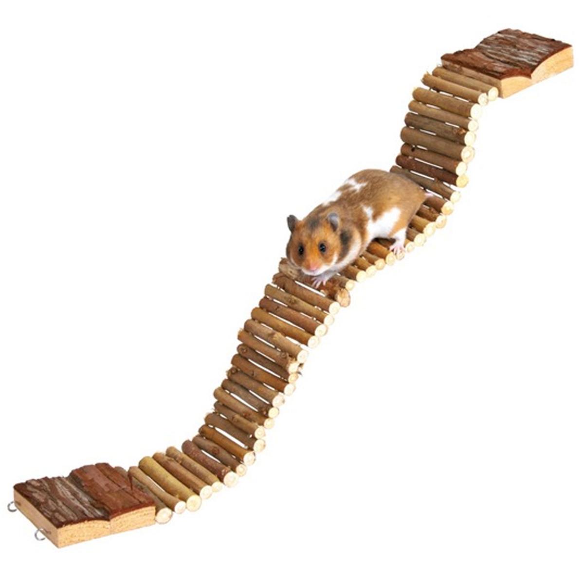 Trixie Natural Living | Small Pet Toy | Wooden Ladder