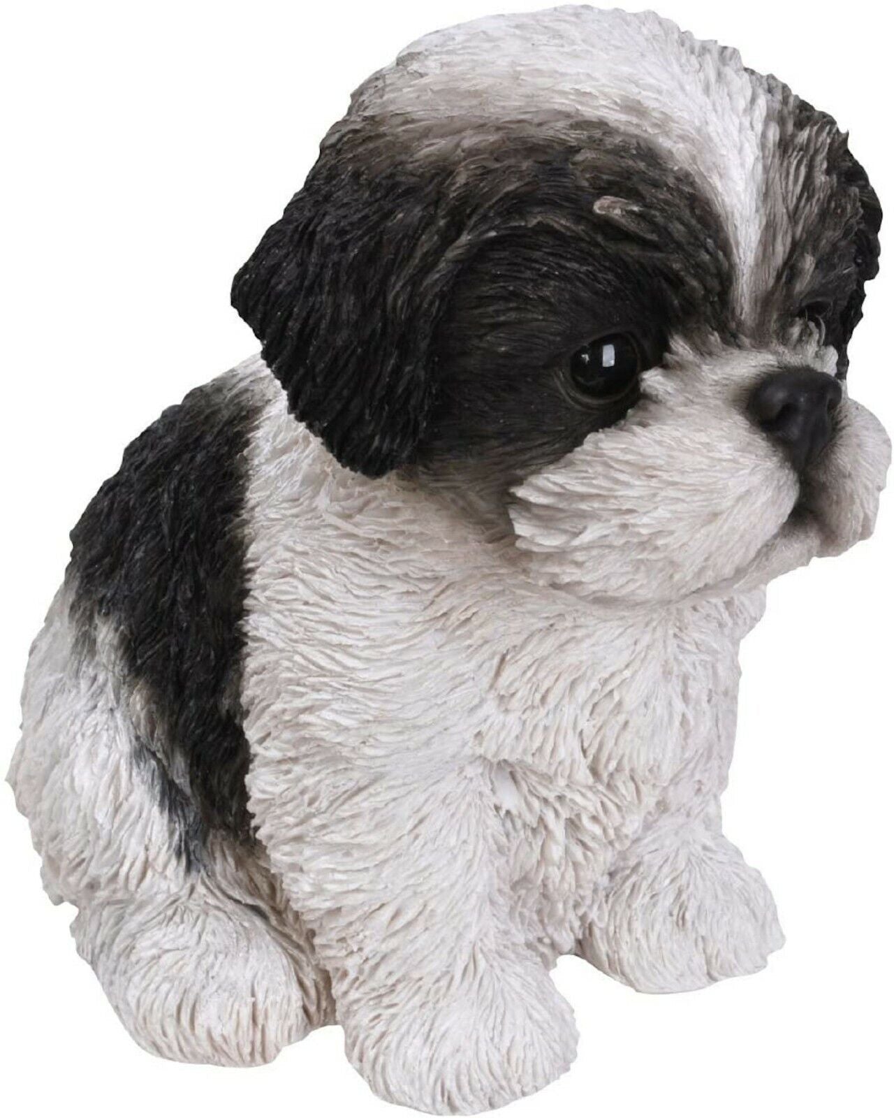 Vivid Arts Pet Pal Dogs ShihTzu Puppy Black & White