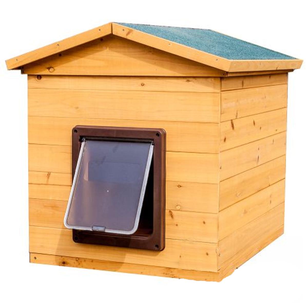 Wooden Dog Kennel With Door Pet Connection petconnection.ie