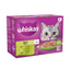 WHISKAS | Wet Cat Food Pouches Mixed Menu In Jelly - 12 x 85g