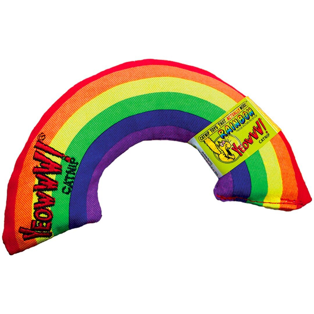 Yeowww Catnip Rainbow Cat Toy