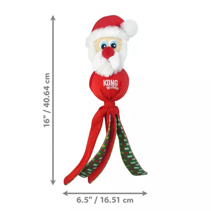 KONG Holiday | Christmas Dog Toy | Wubba - Large - Assorted