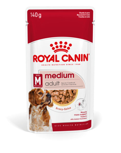 Royal Canin | Size Health Nutrition Wet Dog Food | Medium Adult - 140g